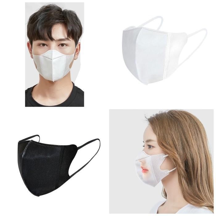Murah QYUBI 5 BOX ( 250 PCS ) PAKET BUNDLE HEMAT USAHA MASKER DUCKBILL DUCKBIL FACE MASK FACEMASK