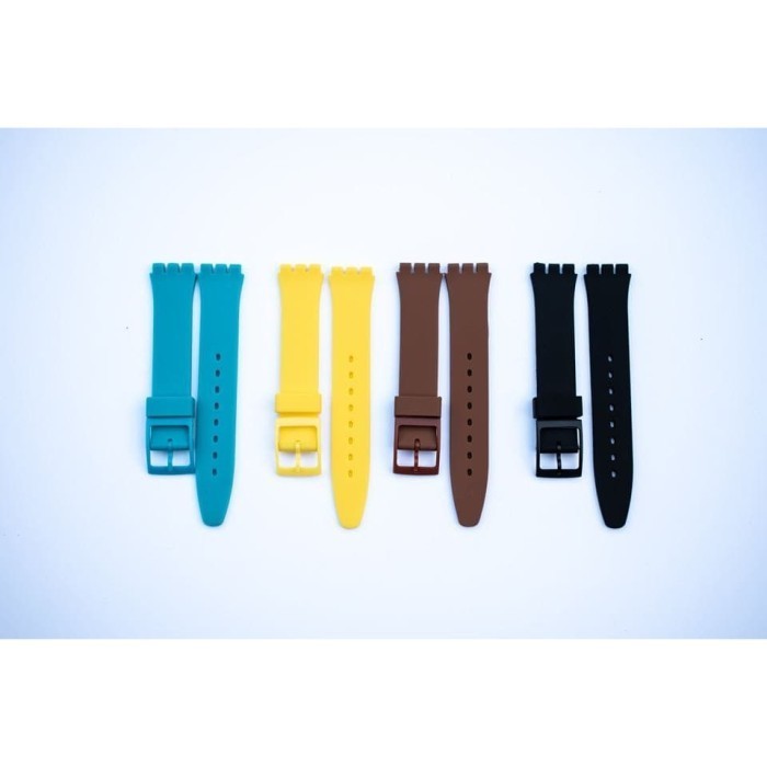Tali jam tangan Swatch rubber karet 17mm Strap swatch 17mm - Tosca