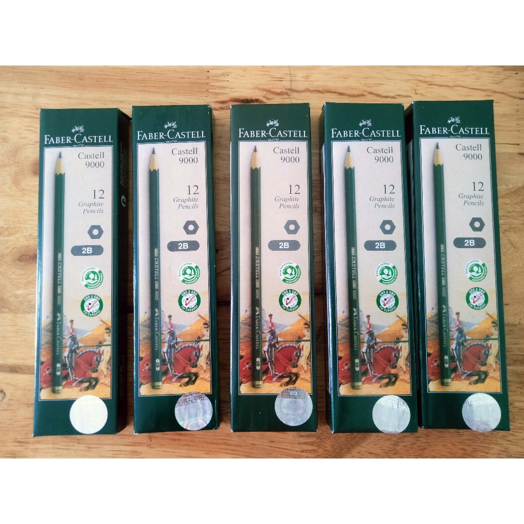 

FABER CASTELL PENSIL 2B/HB (1PAK/12PCS)