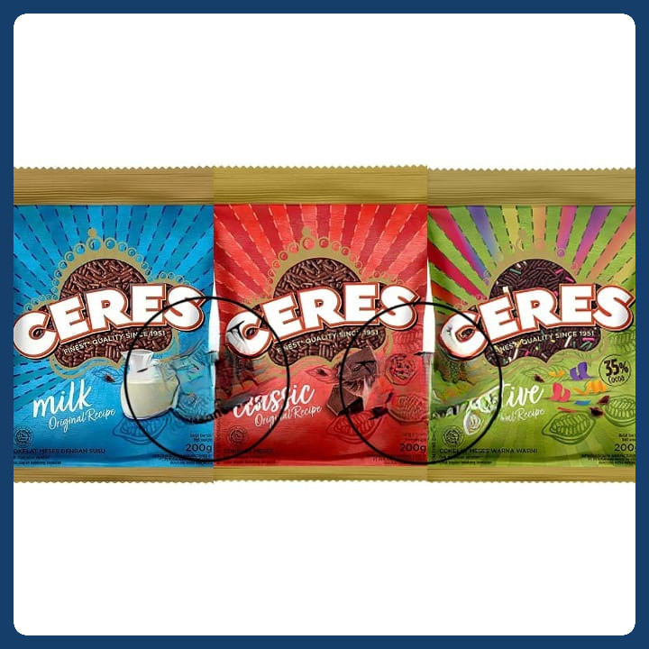 

EXP AGUSTUS 2026 Meses Ceres 200gram / Ceres 200gr / Ceres 200 / meses ceres (225gr sudah tidak ada)