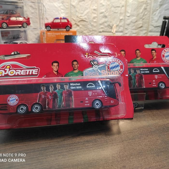 ONES Majorette FC Bayern Munchen Muenchen Teambus 2019/2020 Team Bus RARE