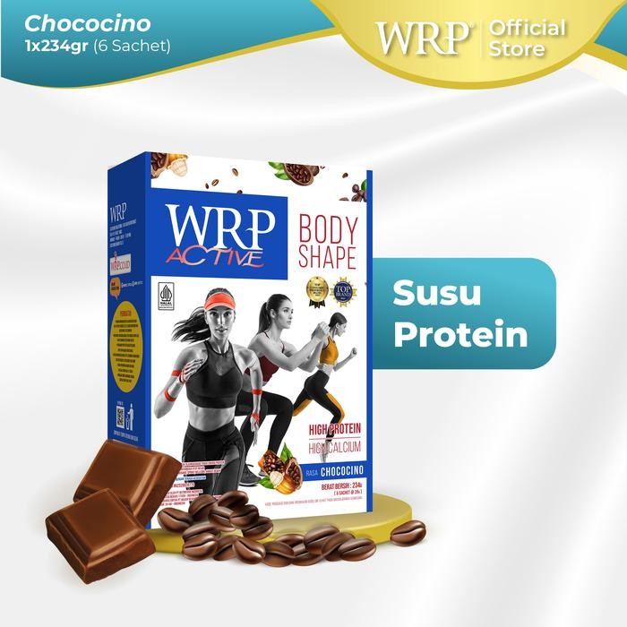 

WRP Body Shape Chococino 234g - Tinggi Protein & Tinggi Kalsium