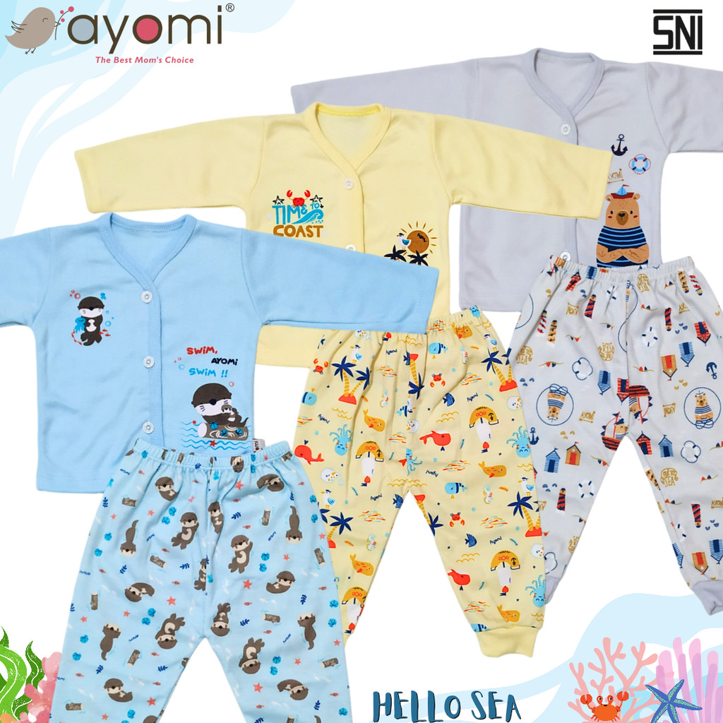 AYOMI SETELAN PANJANG KANCING DEPAN