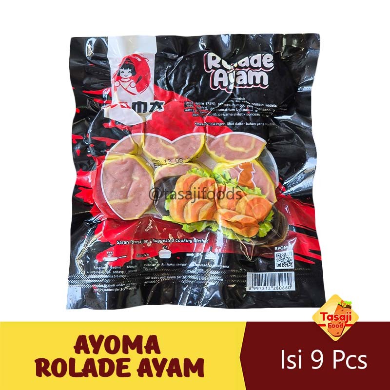 

Ayoma Rolade Ayam 225gr Isi 9 pcs