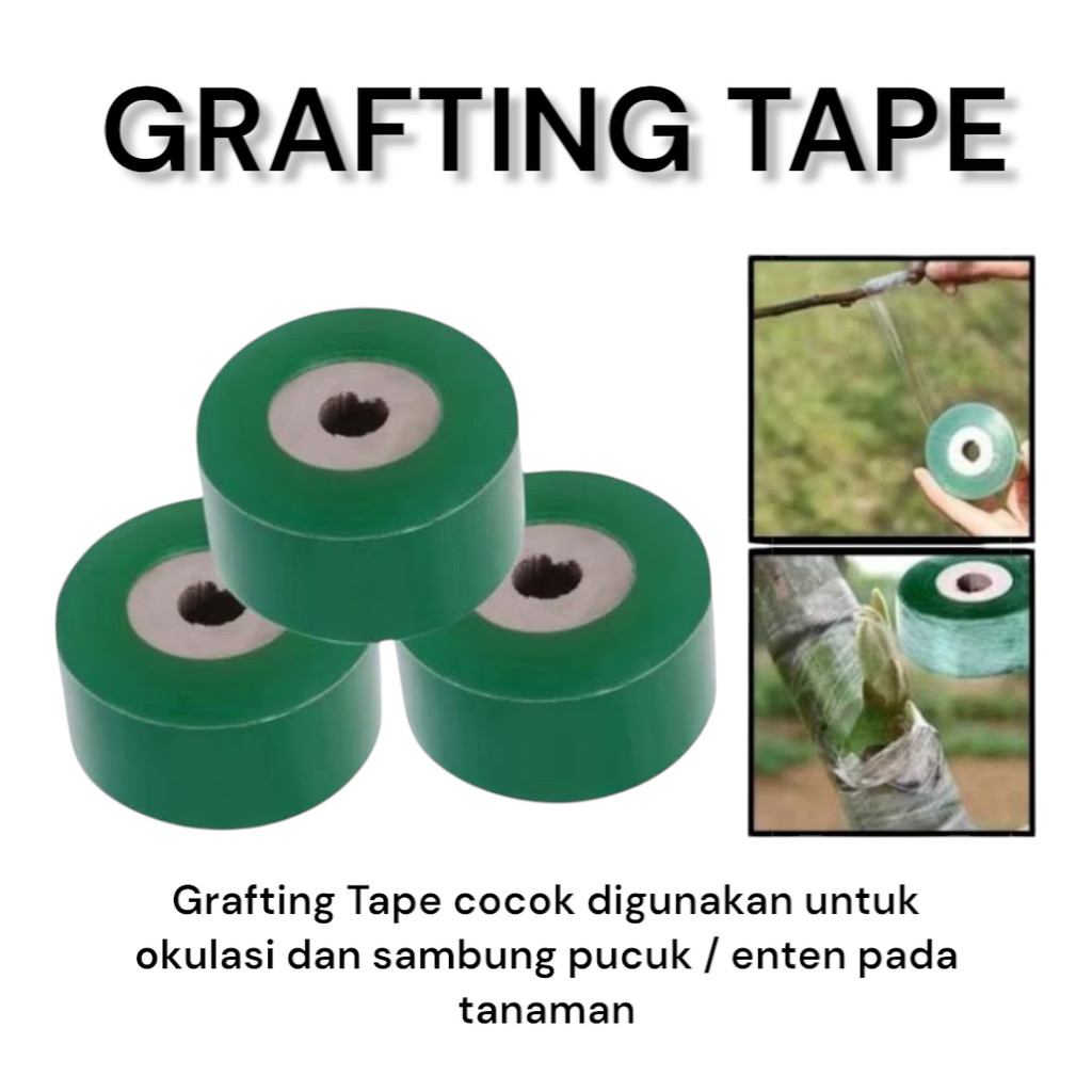"Parafilm Grafting Tape 3cm X 100Meter – Ideal Untuk Okulasi Dan Cangkok Tanaman"