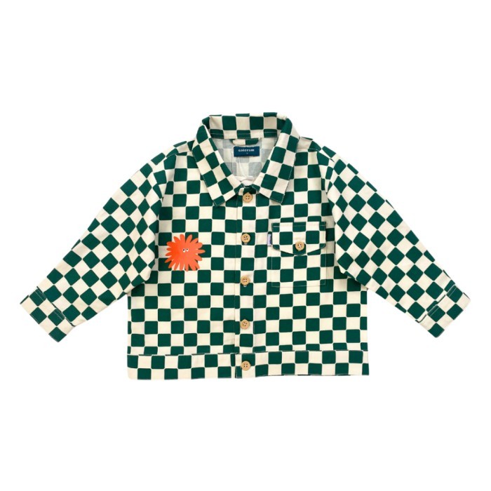 SOLERAM - YAY Jacket / Jaket Anak Oversized - CB Green, S