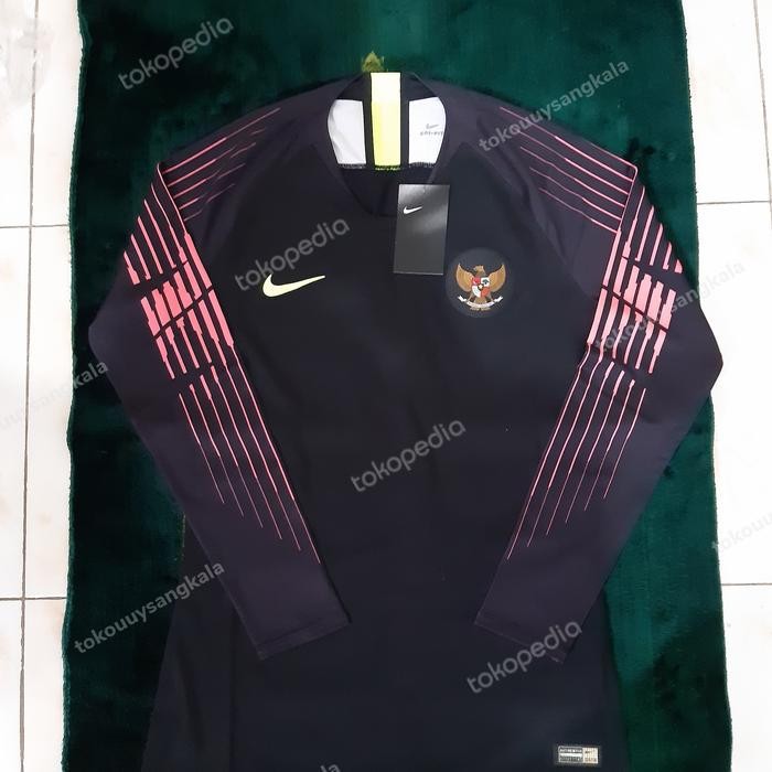 jersey original nike timnas indonesia LS GK player issue - L