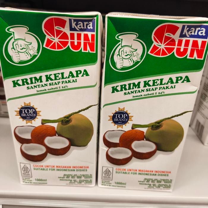 

SUN KARA santan kelapa siap pakai - 1 Liter