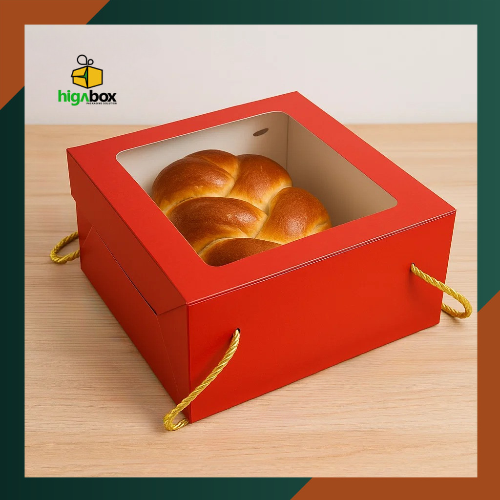 

Box Mika Ivory Tebal / Kotak Snack / Box Makanan / Kotak Kue / Kotak Nasi / Box Donat / Box Kue / Kotak Brownies / Box Brownies Mika | HO17