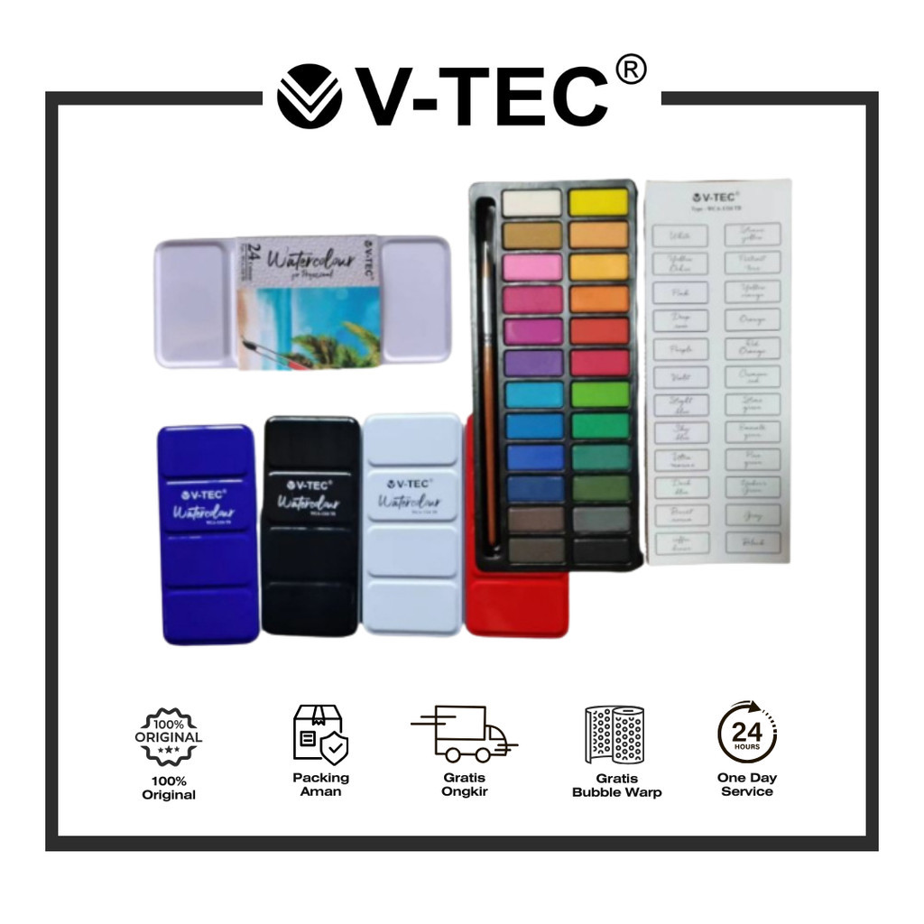 

V-TEC WATER COLOUR WCA-1324TB PCS