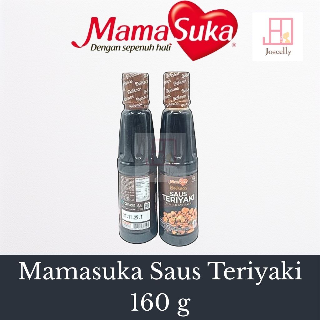 

JOSCELLY.ID MAMASUKA Delisaos Saus Teriyaki 160 gr Saus Masakan Asia / Asian Cuisine Sauce