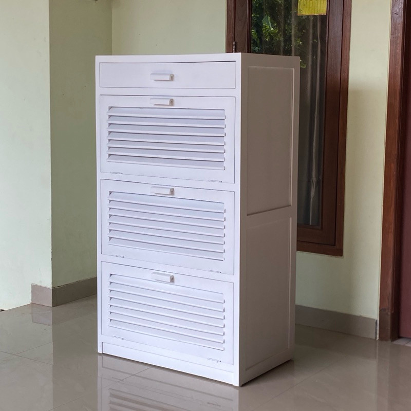 Rak Sepatu Kayu Jati Rak Sepatu Minimalis Rak Sepatu Jati Jepara