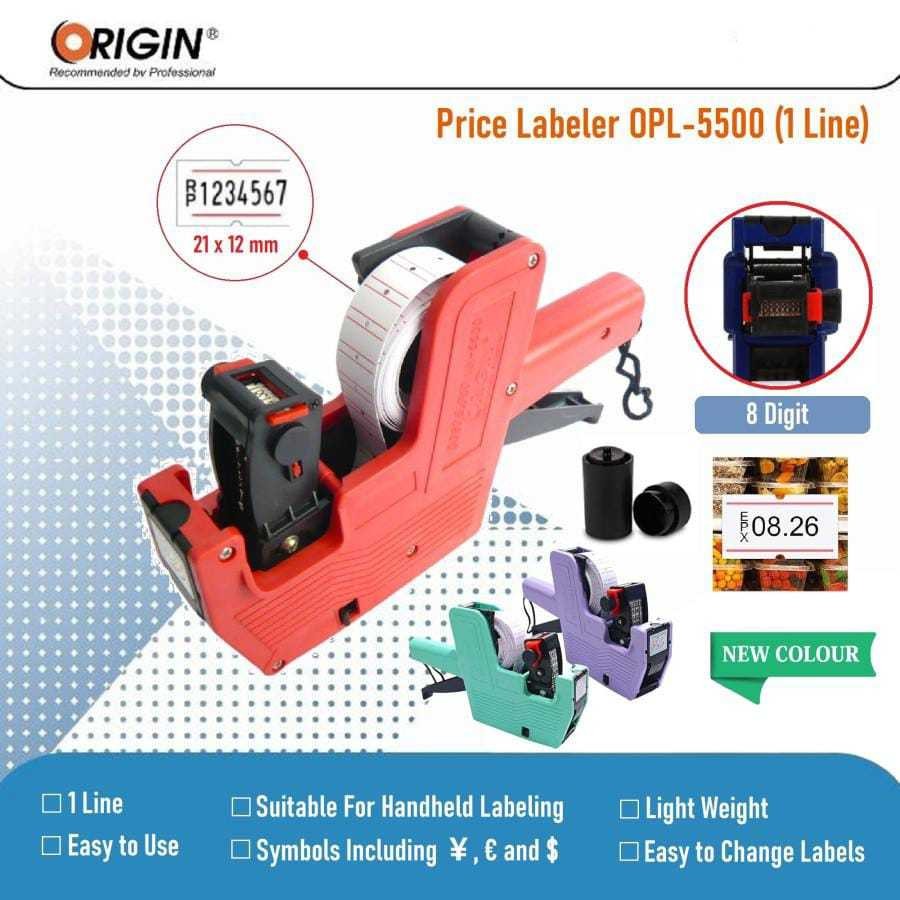 

Jaje.store Alat Label Harga / Price Label Origin OPL-5500 8 Digit