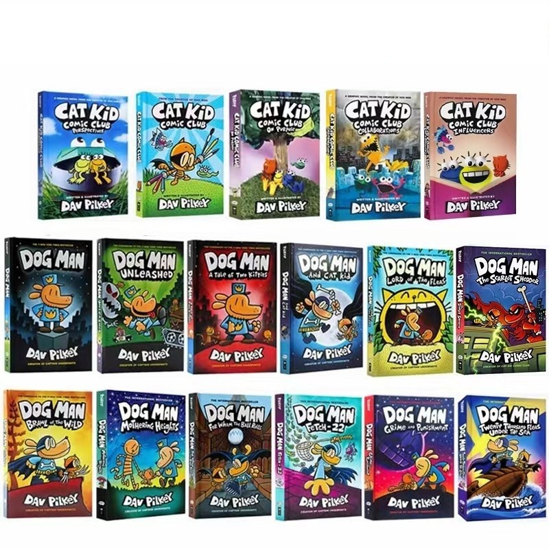 

Dog Man/ Buku Dogman/ Buku cerita anak anak 17 judul