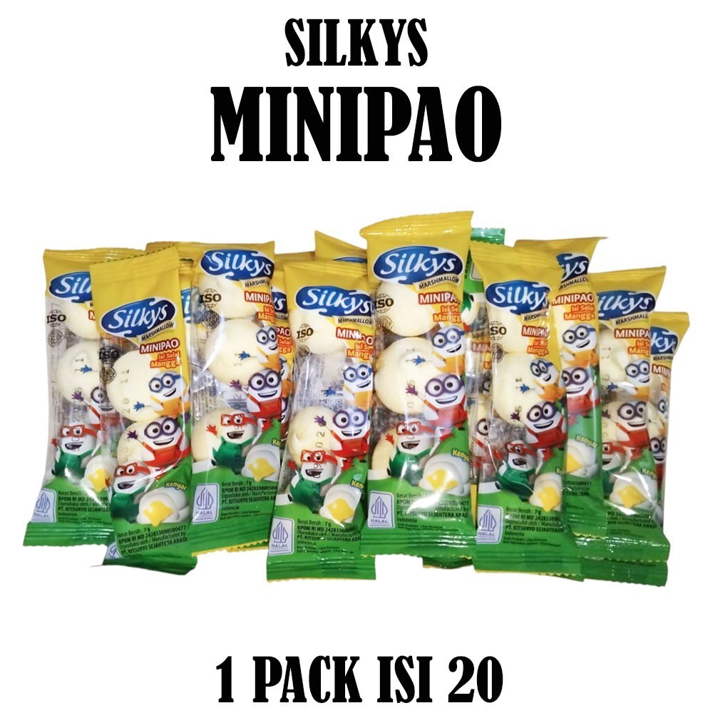 

SILKYS MINIPAO MARSHMALLOW ISI 20