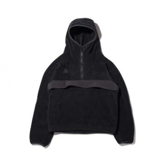 NIKE ACG HALF ZIPPER FLEECE PULLOVER HOODIE BLACK (WMNS) - XS