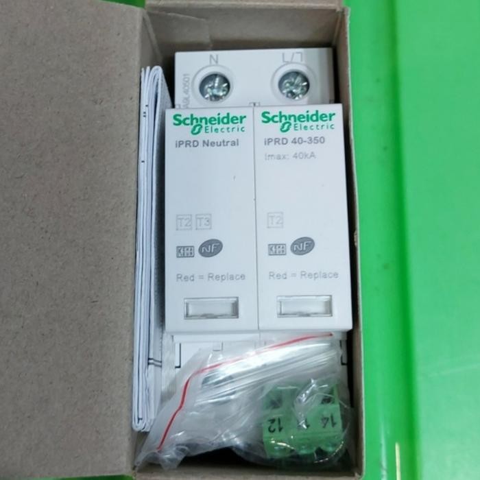 Surge Arrester Schneider 1P+N-Imax 40KA Original