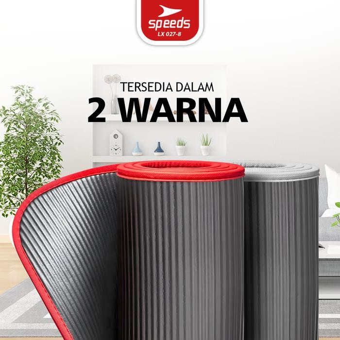 Promo Speeds Matras Workout NBR Matras Yoga Alas Workout Alas Senam Dirumah Ibu Hamil Tebal 10mm 027