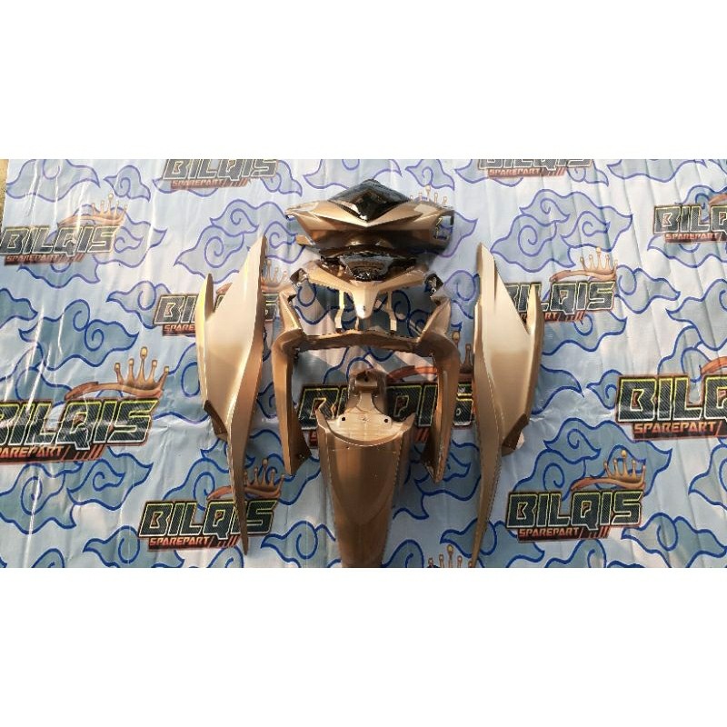 MURAH MURAH cover full sett body halus honda vario 125 old bohlam tahun 2012-2014 warna coklat susu