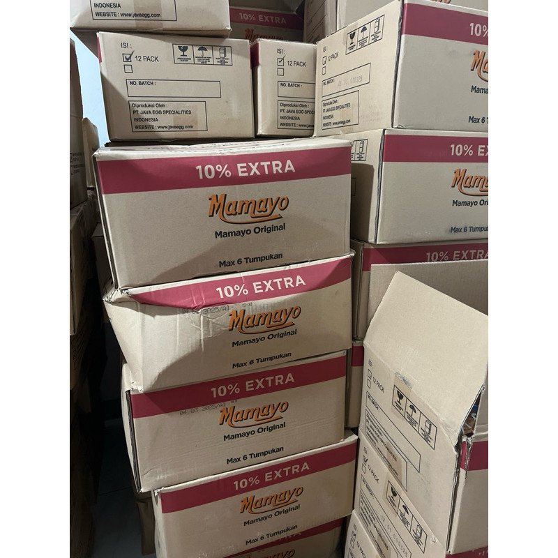 

Mayonaise mamayo 1ctn isi 12 pcs kemasan 1kg