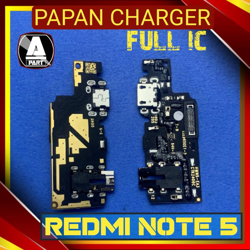 PAPAN CHARGER REDMI NOTE 5 / NOTE 5 PRO FULL IC