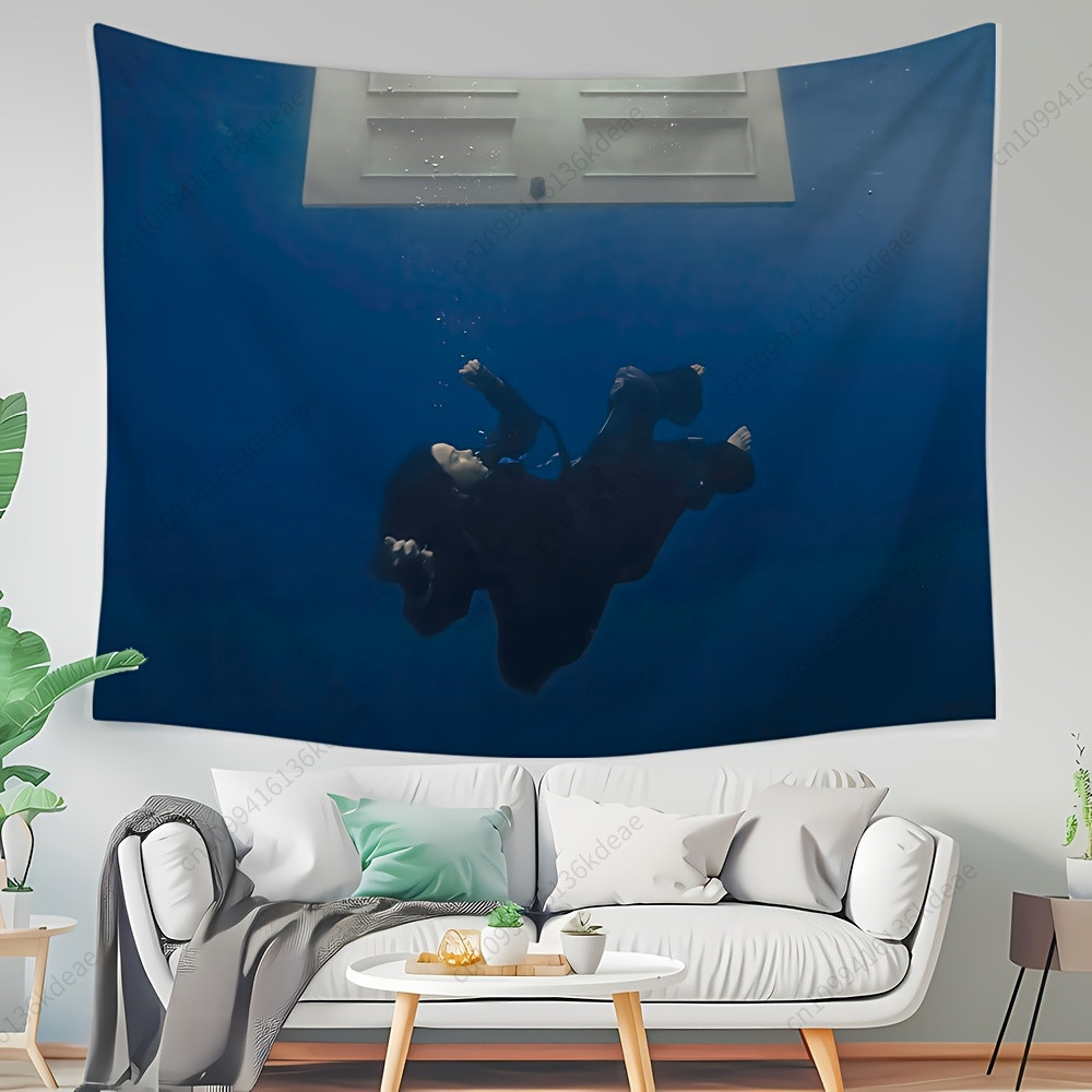 

Soft Music Album Wall Tapestry HIT ME HARD AND SOFT BIRDS OF A FEATHER Music Flag Tapestries Wall Hanging Bedroom Bar Room Decor