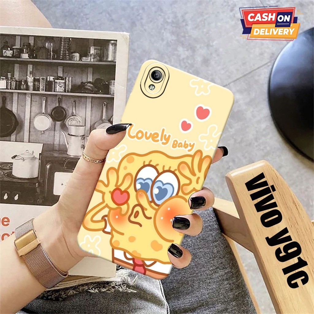 VIVO Y91C  - Softcase VIVO Y91C - Case Pro Camera VIVO Y91C - KARTUN Case - Casing Hp VIVO Y91C - Ca