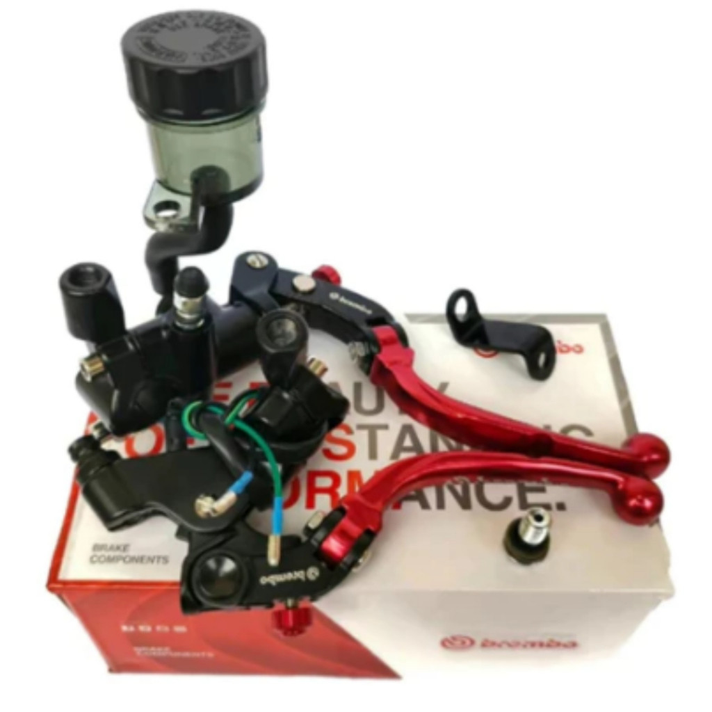 handle Master Rem Accossato 1 Tabung Set Kiri Kanan Model RCB S1 Universal Vario Mio Beat  Scoopy Fi