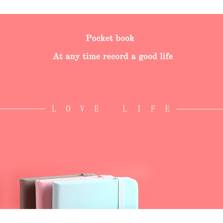 

A6 A7 Mini Notebook Portable Pocket Notepad Memo Diary Planner Agenda Organizer Sketchbook Office School Stationery 100sheet