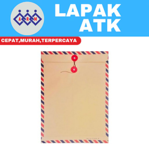 

Amplop Coklat Tali - Airmail 308 (Isi 10) + Best Seller