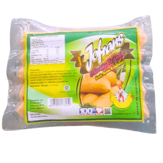 Jofrans Sosis Ayam 300GR Breakfast Chicken Sausage