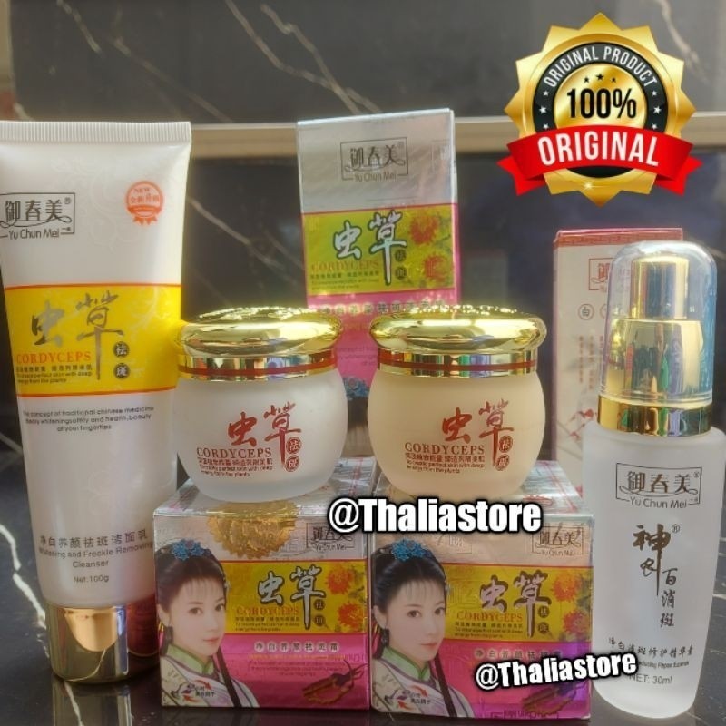 [ ORIGINAL ] Paket lengkap YU CHUN MEI ORIGINAL CORDY CORDYCEPS Lucky7Medan