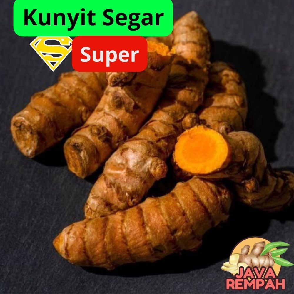 

Kunyit Kunyit Kuning Kunir Kuning Segar 1/2kg 500gr Bumbu Masak Dapur