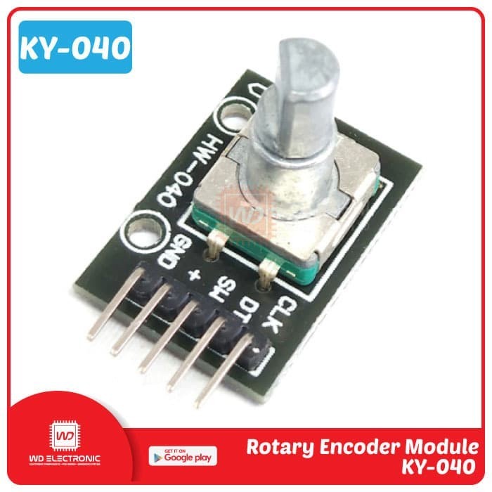 PART & TOOL ROTARY ENCODER MODULE KY-040 KY040 ROTARY ENCODER CO27