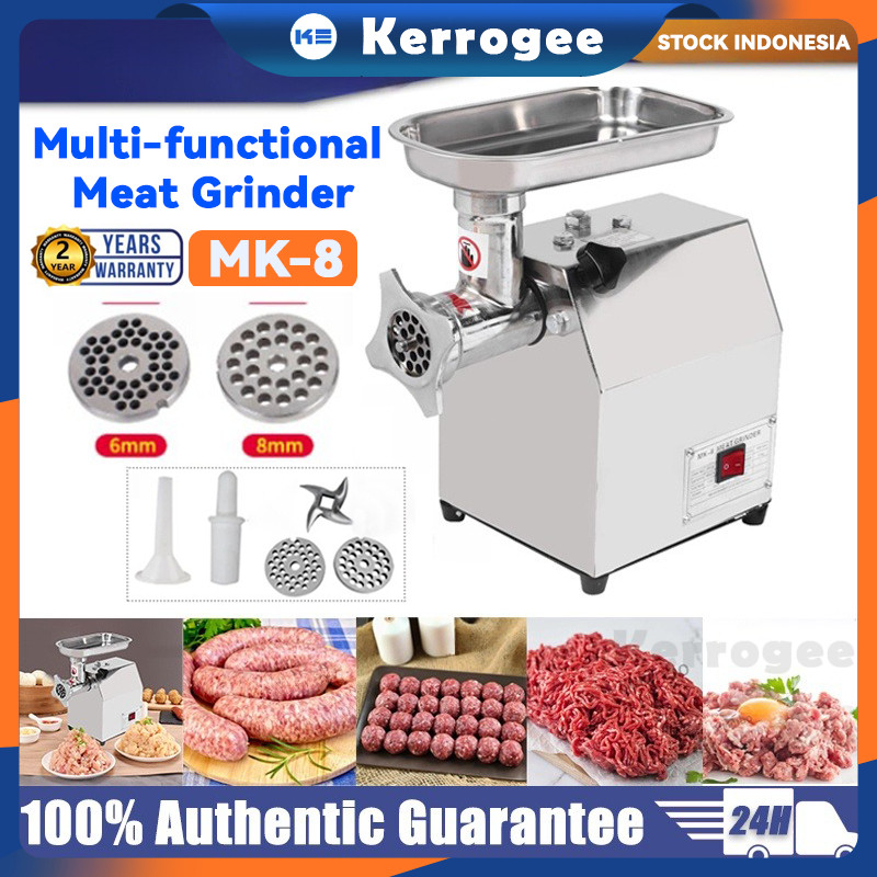 

Mesin Penggiling Daging Meat Grinder Multifunction Stainless Steel Meat Komercial Mesin Giling Penggiling Daging Meat Grinder Stainless Steel Kerrg