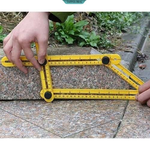

Penggaris 4 Sudut Flexible Four Sided Corner Folding Ruler - INU20