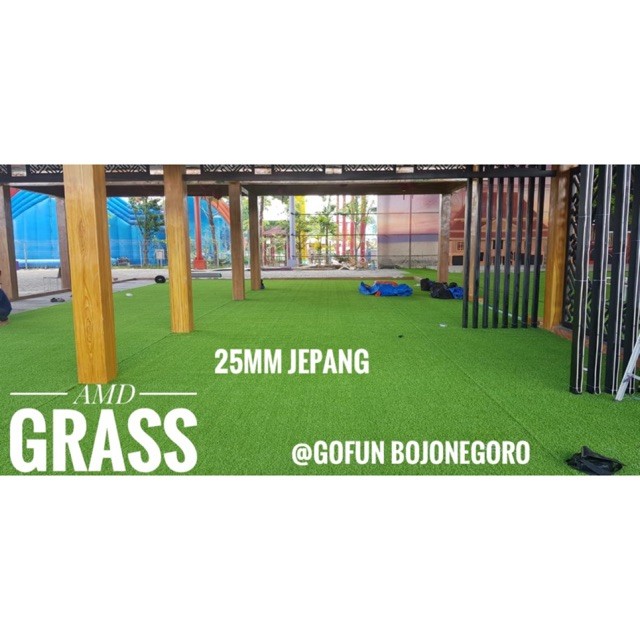 Rumput sintetis/palsu untuk taman indoor dan outdoormurah