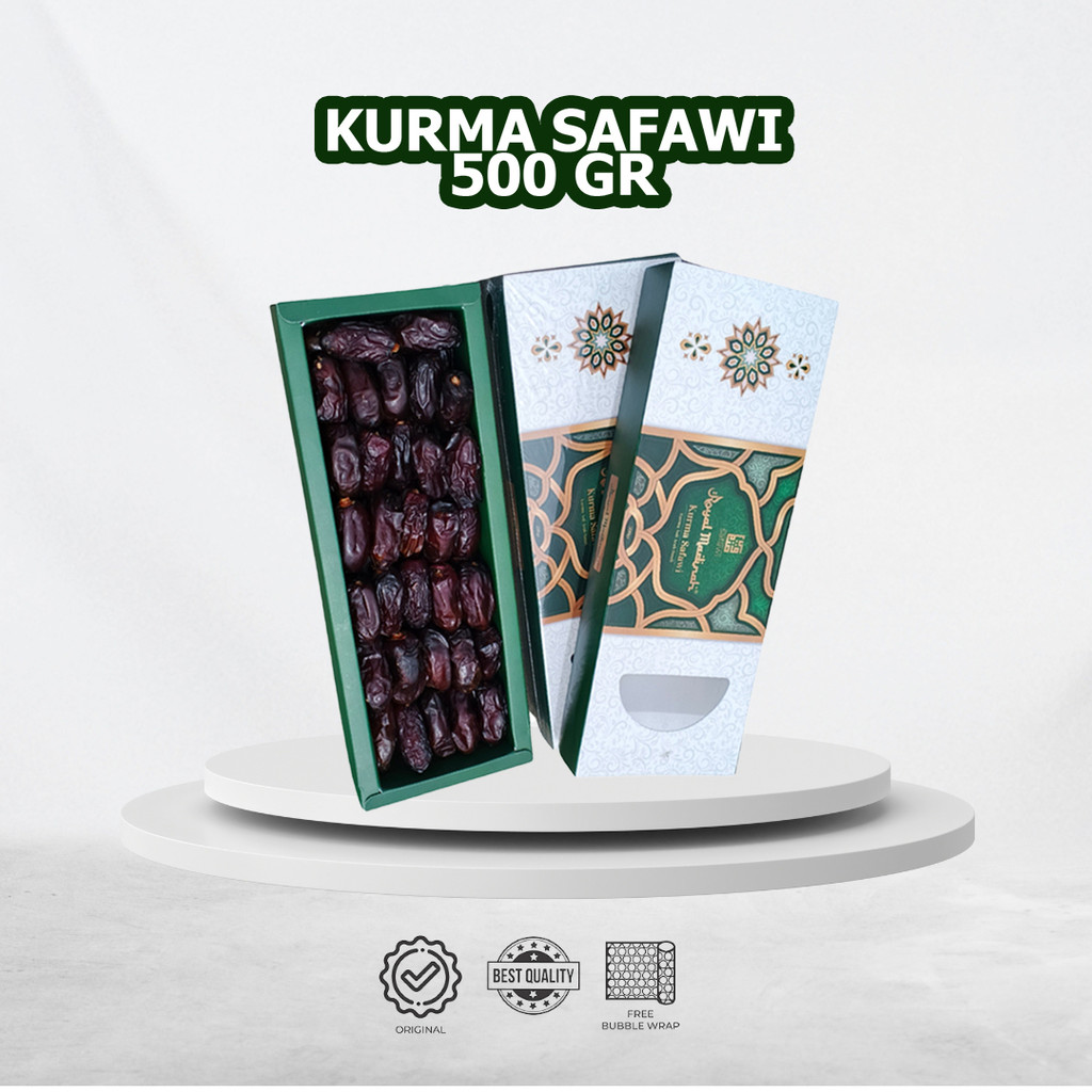 

KURMA SAFAWI BOX / ROYAL MADINAH SAFAWI 500GR PREMIUM