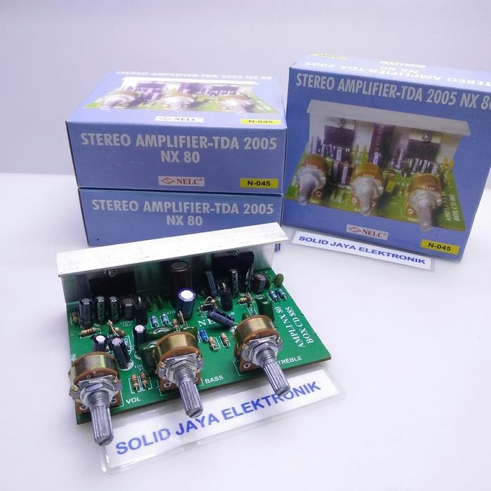 Power Amplifier Stereo TDA2005 NX80 12 Volt DC