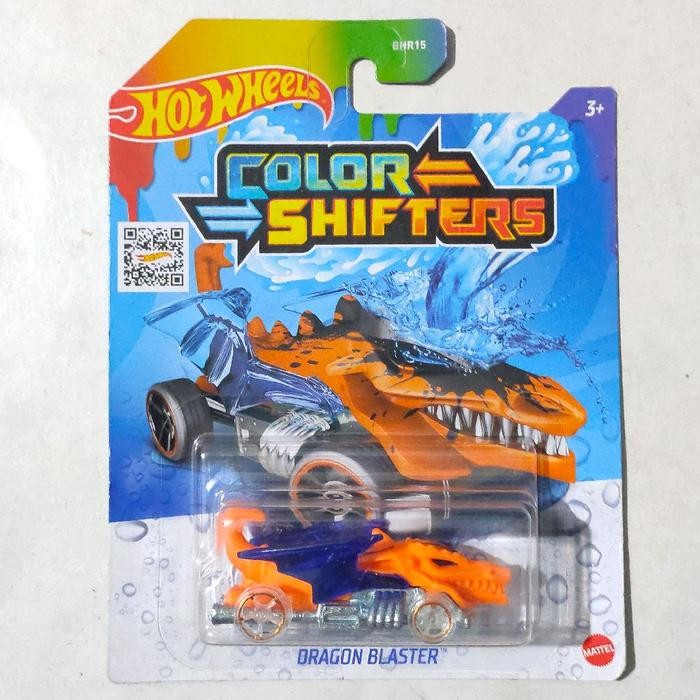 Hot Wheels HW Dragon Blaster orange Color Shifters 2021