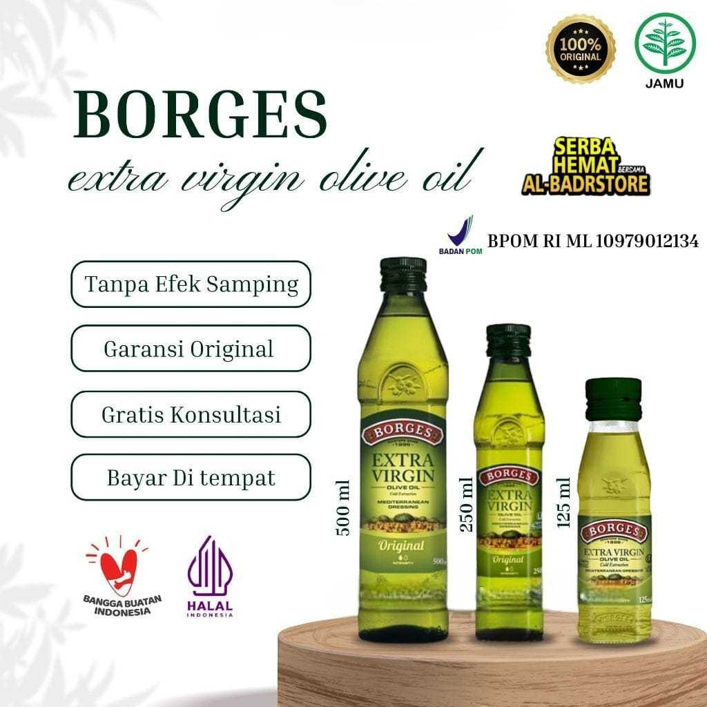

Borges Extra Virgin Oil | Minyak Zaitun Terbaik 500ML , 250ML Original 100%