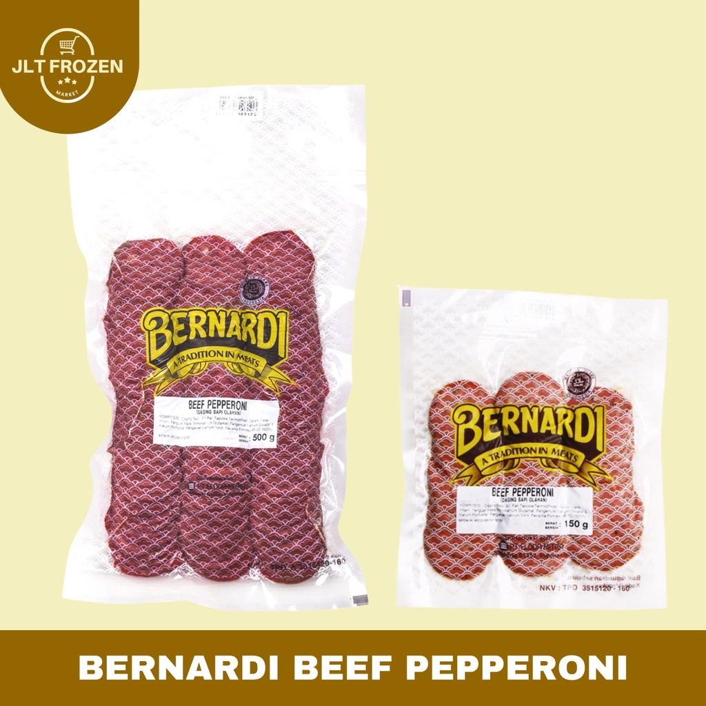 

BERNARDI BEEF PEPPERONI 150 / 500GR