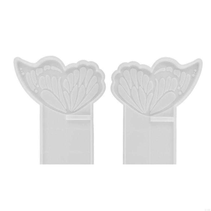 

R3MC Versatile Silicone Butterfly Shaped Mold for Bookshelves Epoxy Resin Bookrack Decoration Mold Jewelry Making Supplies