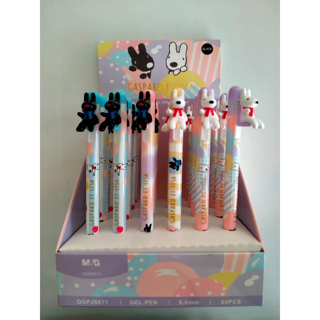 

Pulpen M&G Gel Pen 0.5 Gaspard et Lisa