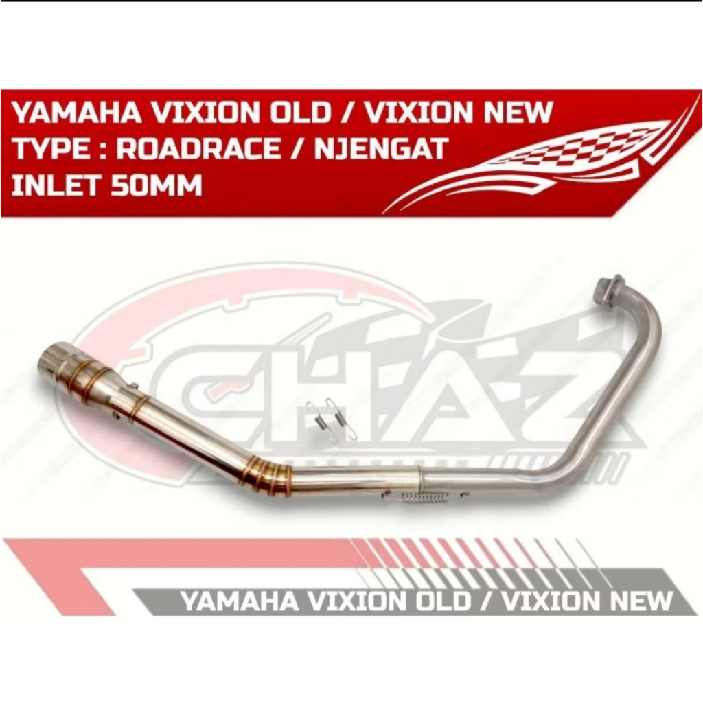 pipa leher knalpot racing  vixion satria fu sonic jupiter mx supra gtr mx king scorpio tiger gl mp c