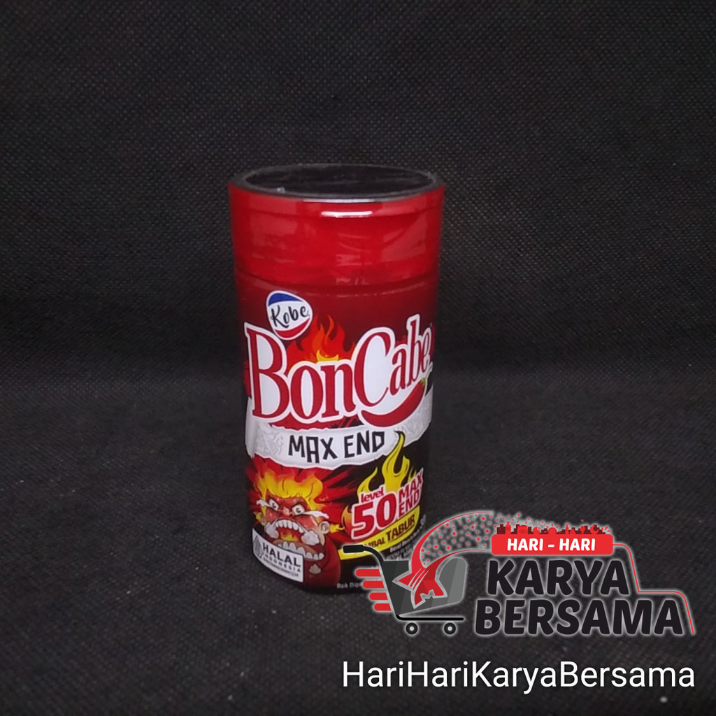 

SAMBAL TABUR KOBE BON CABE LEVEL 50 30GR