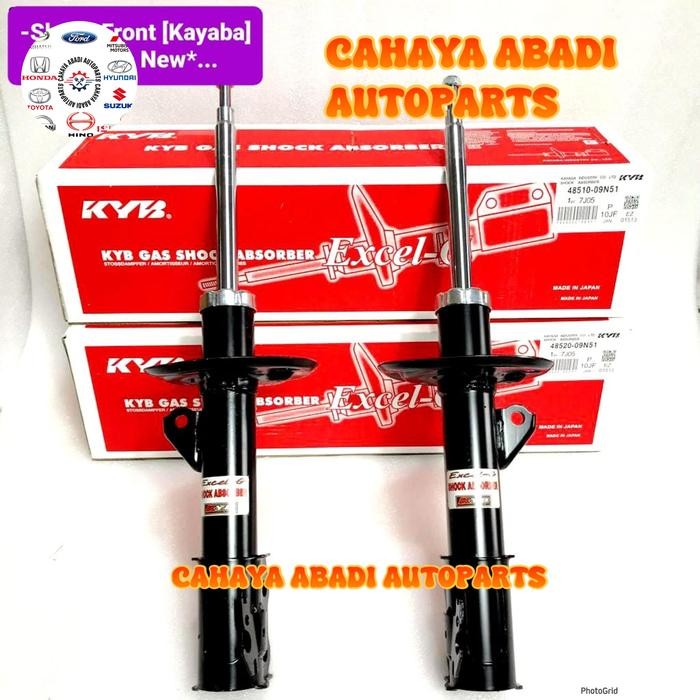 SHOCK BREKER SHOCK DEPAN YARIS NEW / VIOS ALL NEW 2013 ( KAYABA ) TOP