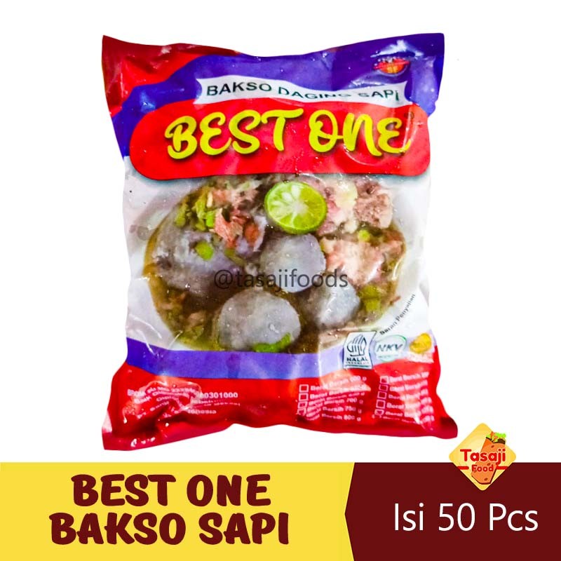 

Best One Bakso Daging Sapi Isi 50 Pcs Kulakan