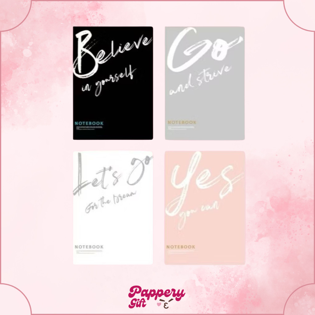 

Notebook A5 Buku Diary Aesthetic Buku Jurnal Buku Catatan Buku Note Kartun Tulisan Estetik - SE0404