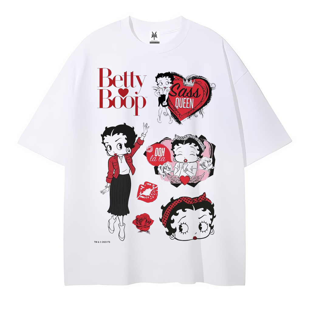 "betty boop sass queen" T-shirt | kaos vintage
